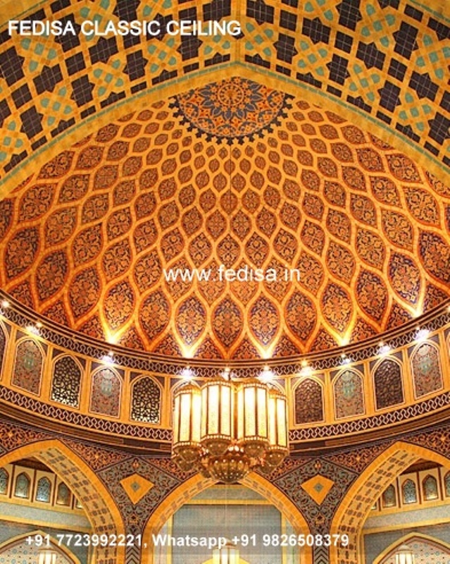 Classic Pop Design 2032 Classical Office False Ceiling Price