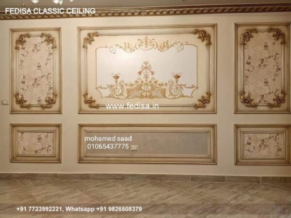 Classical Ceiling Design For Hall Luxury Steel False Ceiling