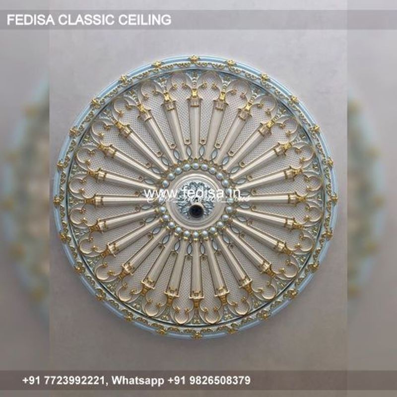 Luxury Pop Design For Bedroom Classic False Roof Tiles