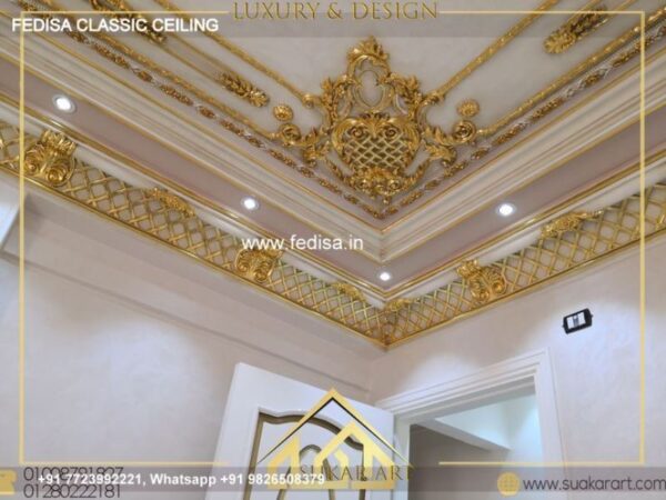 Luxury Wall Ceiling Design Classic Sky False Ceiling