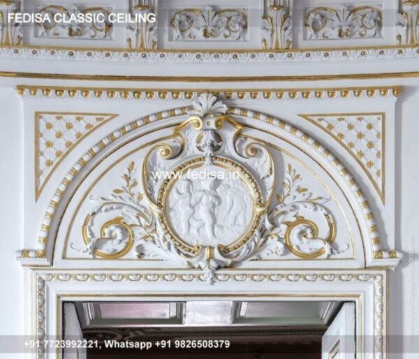Classical Pop Ki Design Luxury Exterior False Ceiling