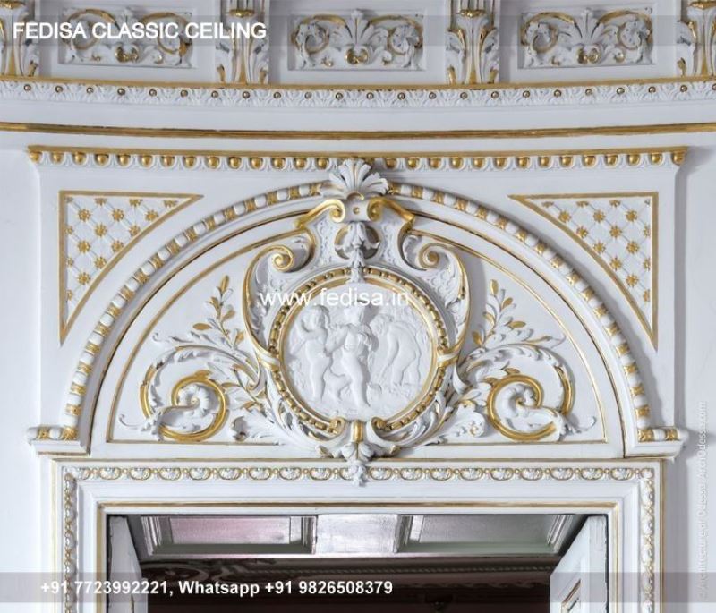 Classical Pop Ki Design Luxury Exterior False Ceiling