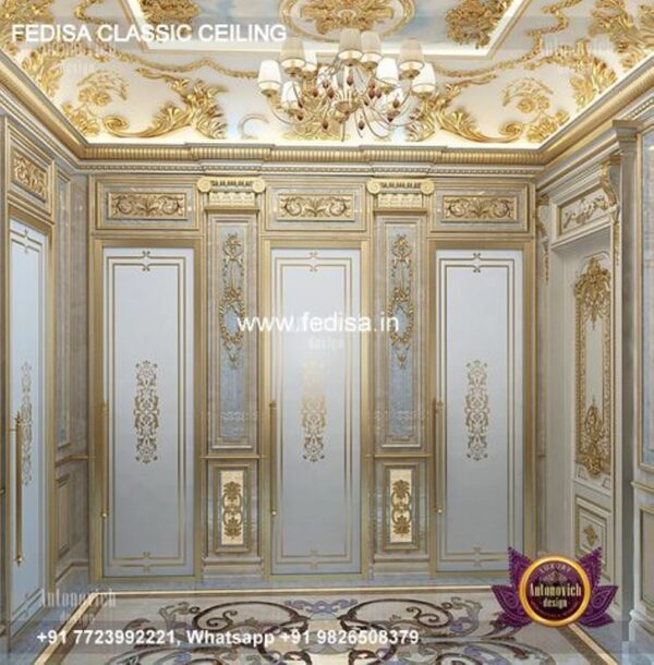 Luxury Pop Dizain Classic Ceiling Wali Pop