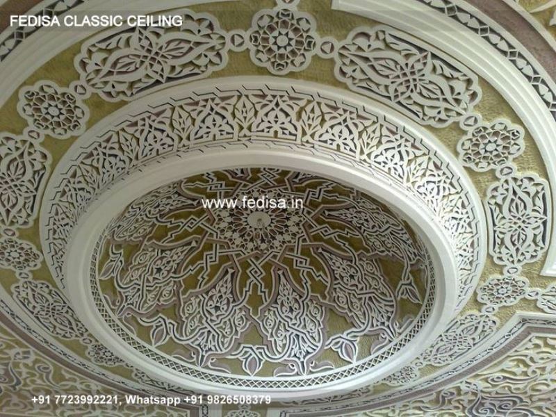 Luxury Best Pop Design Classic Fiber False Ceiling Price
