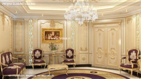 Classic Drawing Room Ceiling Design Classical False Ceiling Made Of