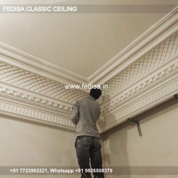 Classical False Ceiling Luxury Gypboard False Ceiling