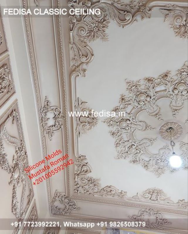 Classical Gypsum False Ceiling Luxury False Ceiling 60x60