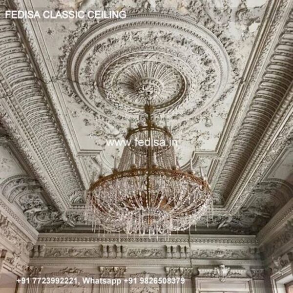 Classical Thermocol Ceiling Luxury Bulkhead False Ceiling
