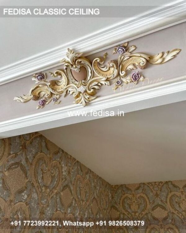 Luxury False Ceiling For Hall Classic Plain False Ceiling Price