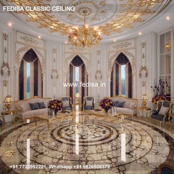 Luxury Pop Light Design Classic Loknath False Ceiling