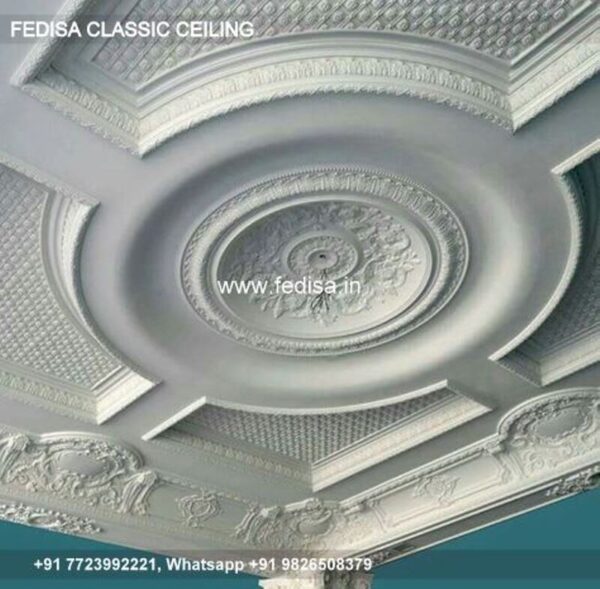 Classic Latest Ceiling Design Classical False Ceiling Tray