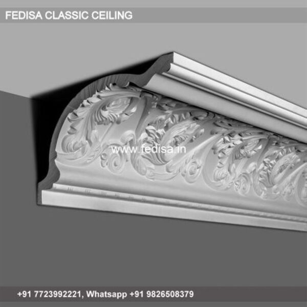 Luxury Modern Simple Pop Design Classic Fireproof False Ceiling