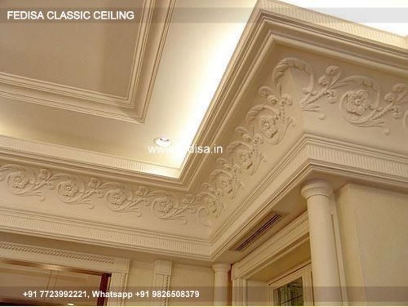 Classic Pop Corner Design Classical Pop Ceiling Pop Ceiling