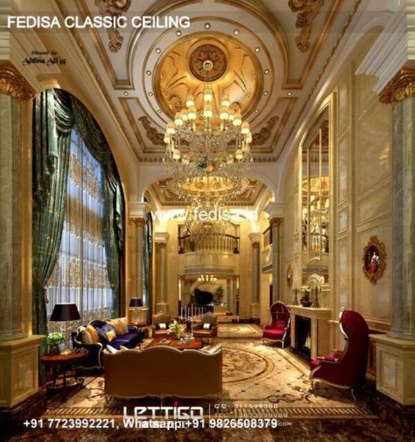 Luxury Forsling Design Classic Bedroom Simple False Ceiling