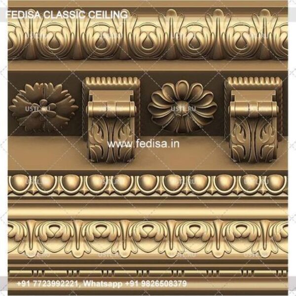 Classic New Ceiling Design 2034 Classical Fundermax False Ceiling