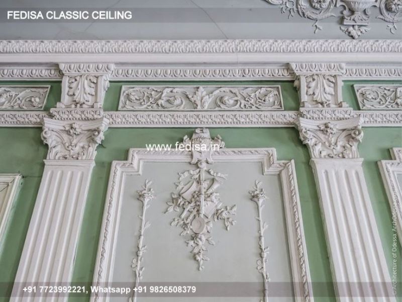 Classical Simple Pop Design For Hall 2032 Luxury 1 Room False Ceiling Price