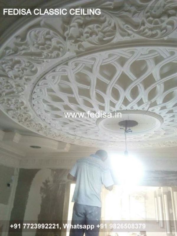 Classical Ceiling Design For Bedroom 2034 Luxury Metal Grid False Ceiling