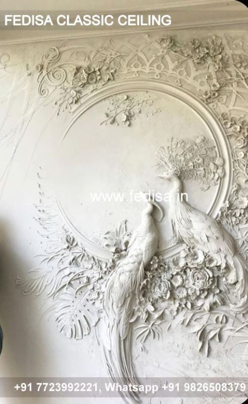 Classical Pop Light Design Luxury Usg False Ceiling