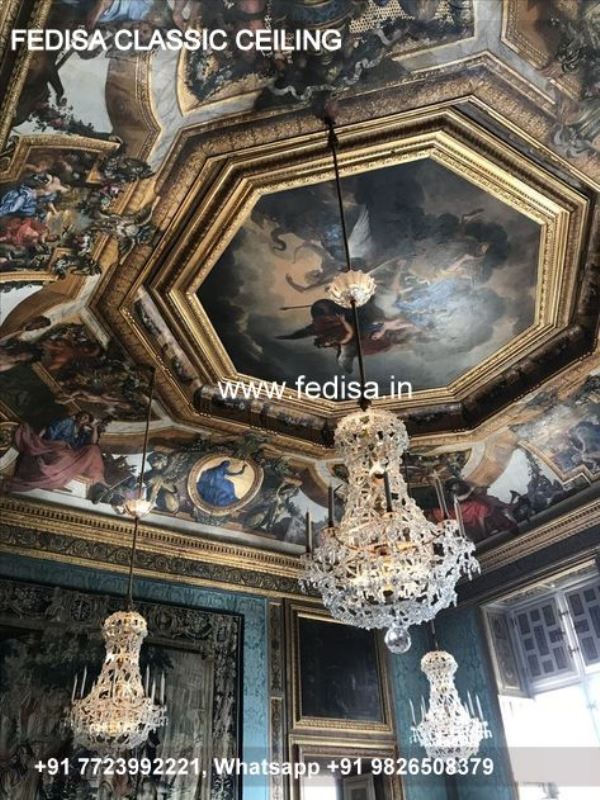 Classical Saint Gobain False Ceiling Luxury Pop Minus Plus Design 2021