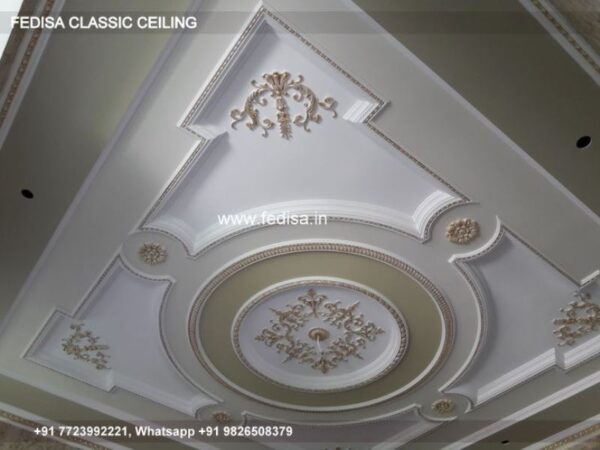 Luxury Down Ceiling Design Classic Best Color For Pop Design