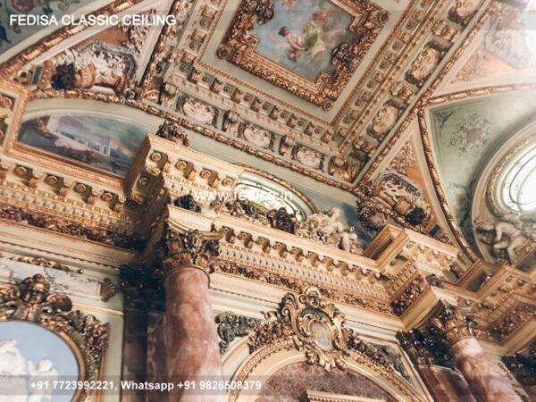 Classical Pop Ceiling Design Hall Luxury Pop Flower Design For Room