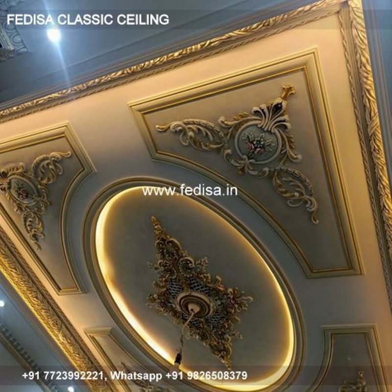 Luxury Pop Fall Ceiling Design Classic Pop Wall Panel Design