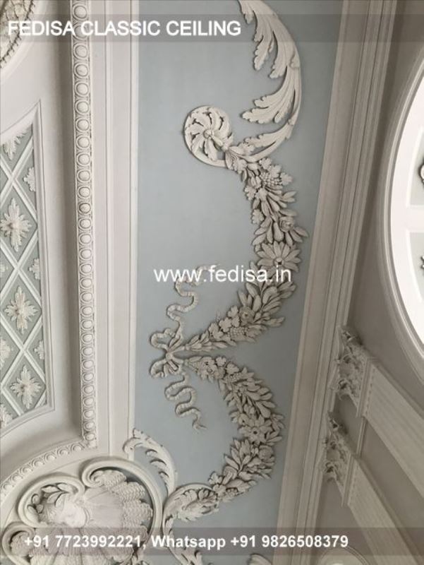 Luxury Ceiling Ke Design Classic False Ceiling With Fan Design