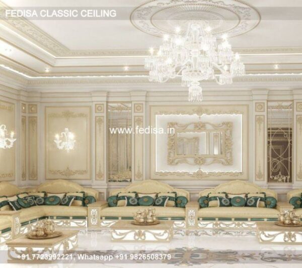 Classic Simple Pop Design 2034 Classical Roof Pop Design For Hall