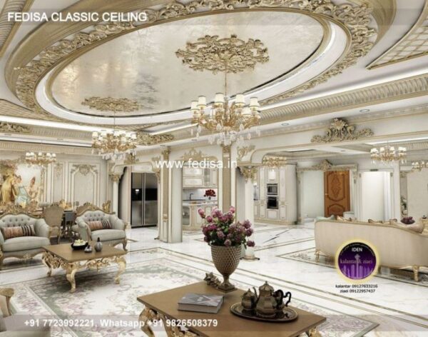 Luxury Pop Ki Design Classic False Ceiling Design Kitchen