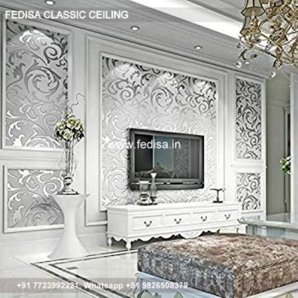 Classical Ceiling Decoration Ideas Luxury Pop Wall Design In Hall