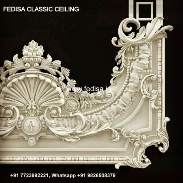 Classic Kitchen False Ceiling Classical Pop Home Design Hall