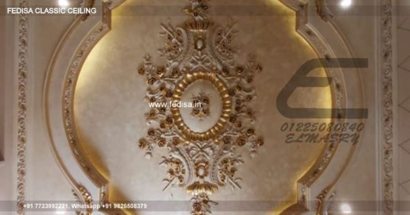 Luxury Latest Pop Design For Hall Classic Ceiling Drawing Room