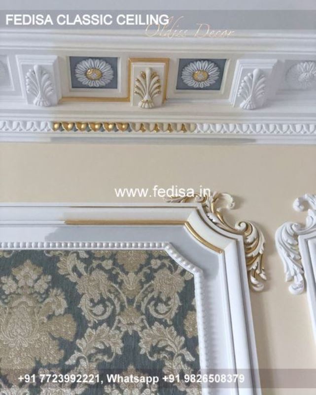 Classical Simple False Ceiling Design Luxury Latest Pop Plus Minus Design For Kitchen