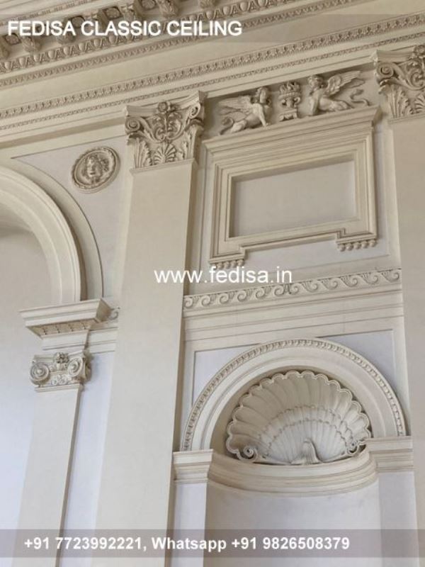 Luxury Four Ceiling Design Classic Ceiling Wall Putty Design