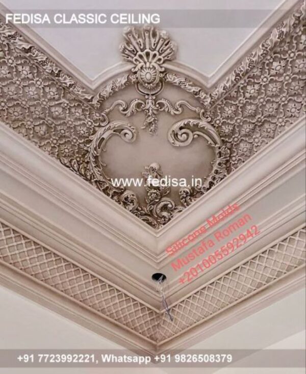 Classic Bedroom Ceiling Design 1990 Classical 2 Fan Hall Pop Design