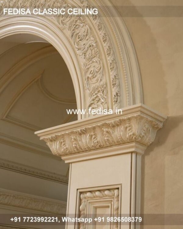 Luxury Gypsum Designs Classic Ceiling Pop Ke Design