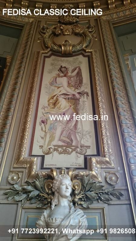 Classical Pop Design For Hall 2035 Luxury Pop Ceiling Texture Design