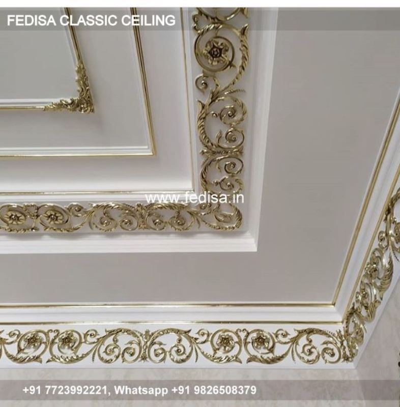 Classic False Ceiling Design For Hall Classical False Ceiling For Gallery