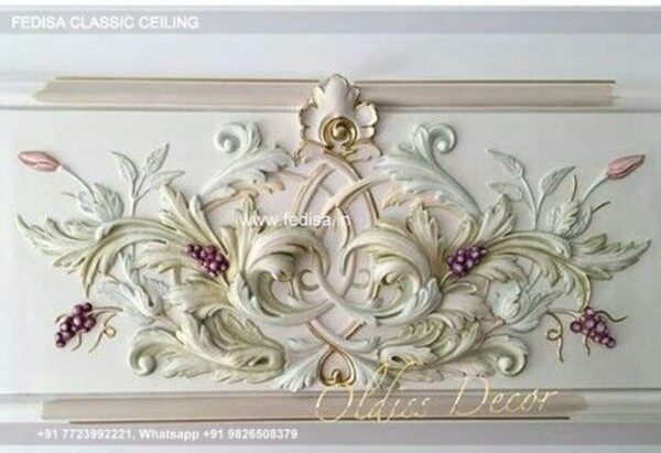 Luxury Simple False Ceiling Design Classic Kitchen Gate Pop Design