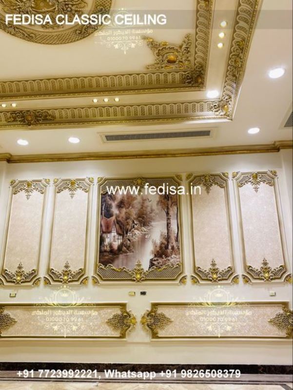 Classical Plus Minus Pop Design For Lobby Luxury Simple Roof Pop Design