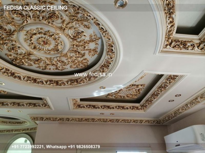 Luxury Simple Ceiling Design For Bedroom Classic Pop Design Molding