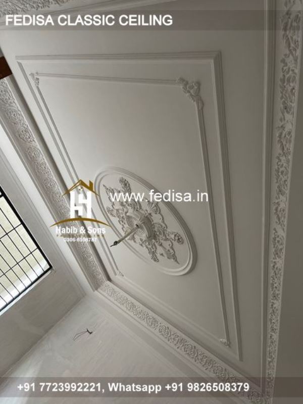 Classic False Ceiling Classical Pop Plain Ceiling