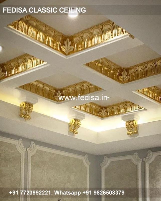 Classic Thermocol Ceiling Classical Cnc Cutting Pop Design