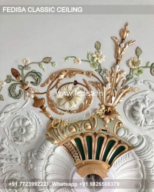 Classic Types Of False Ceiling Classical Gypsum Down Ceiling Design