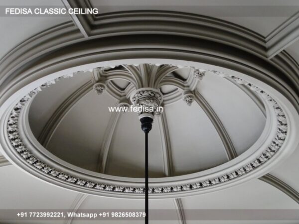 Classic Gyproc False Ceiling Classical Pop Design Roof Plus Minus