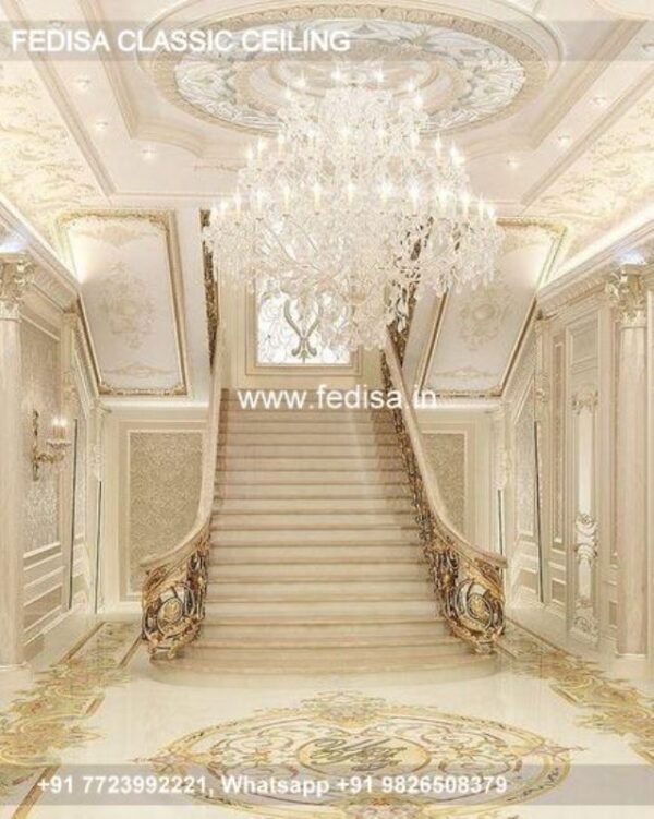 Classical False Ceiling Tiles Luxury Pop Classic Design