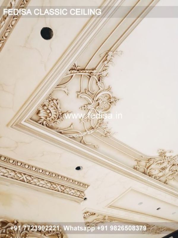Classical Saint Gobain False Ceiling Luxury Latest Plus Minus Design