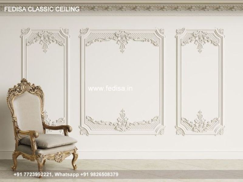 Classical Pal Ceiling Luxury Ceiling Corner Pop Design