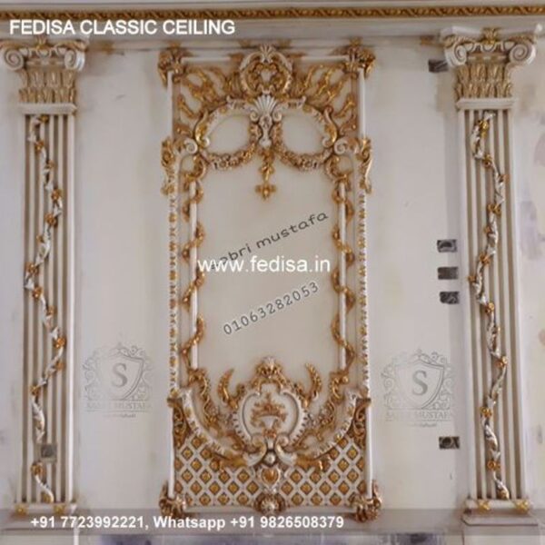 Classic Main Hall Fall Ceiling Design Classical Pop Down Ceiling Ka Design