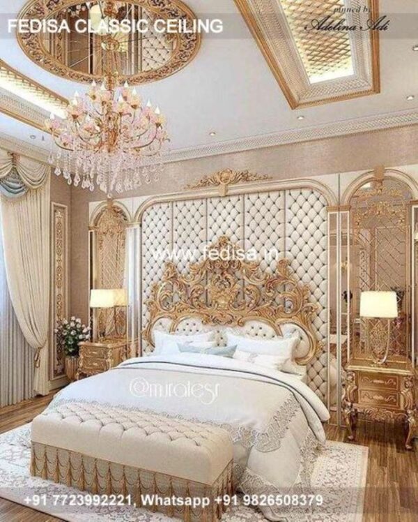 Luxury Simple False Ceiling Classic Home Pop Color Design